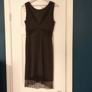 BCBG Max Aziria black slip dress Medium